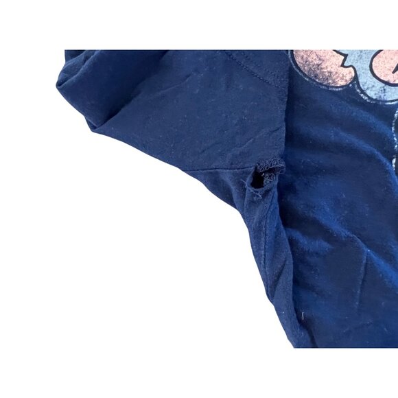 Vintage Gap Chuck E. Cheese's Navy Blue Short Sleeve Graphic Tshirt Size S - Picture 5 of 5